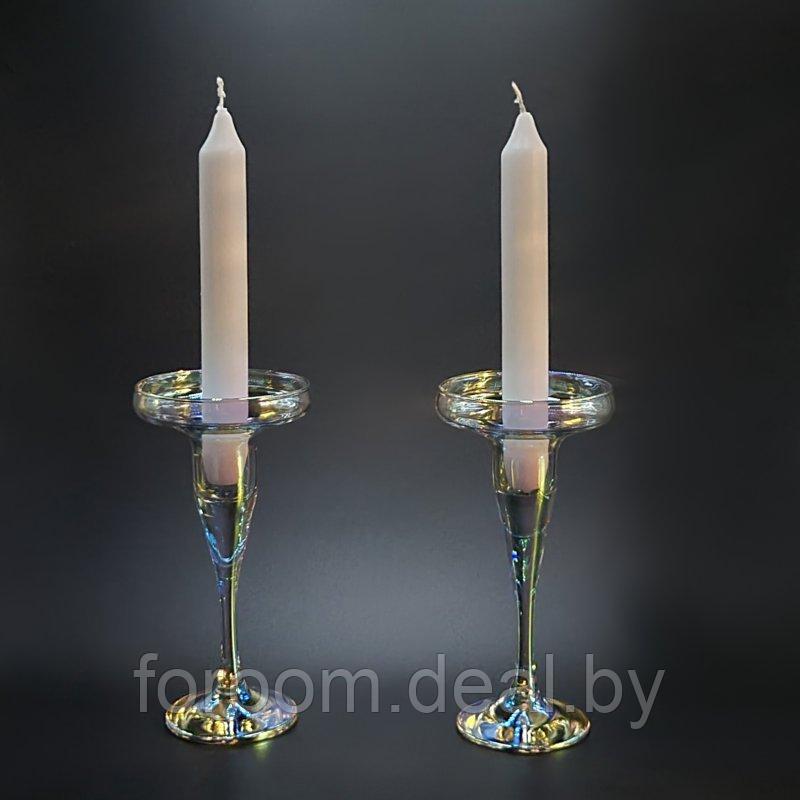 Комплект подсвечников (h)17см (2 шт.) для столовых свечей Pasabahce Basic 44021 1071517 - фото 3 - id-p224810377