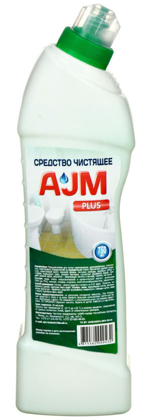 Средство чистящее AJM Plus 750 мл - фото 1 - id-p182028323