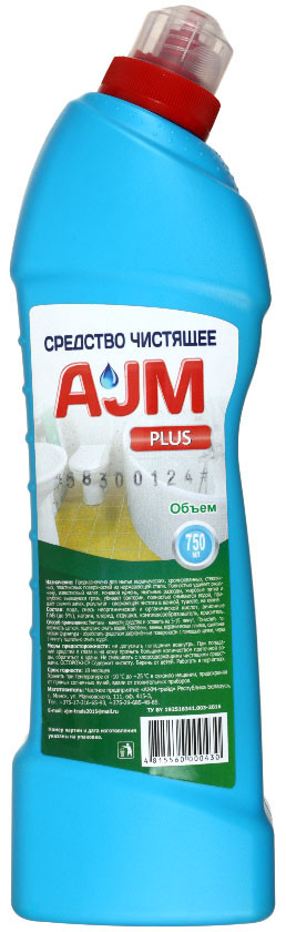 Средство чистящее AJM Plus 750 мл - фото 3 - id-p182028323