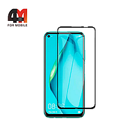 Стекло Huawei P20 Lite 2019/P40 Lite/Y7P 5D, глянец, черный