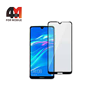 Стекло Huawei Y7 2019/Y7 Prime 2019/Y7 Pro 2019 гибкое, глянец, черный