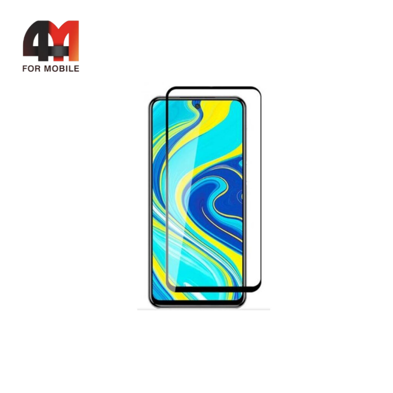 Стекло Xiaomi Redmi Note 9 Pro/Note 9 Pro Max/Note 9S/K30/K30 Pro/K40/K40 Pro/K40 Pro Plus ПП, глянец, черный - фото 1 - id-p226354450