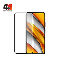 Стекло Xiaomi Poco X2/X3/X3 Pro/F2 Pro/F3/F3 Pro/F4 5D, глянец, черный