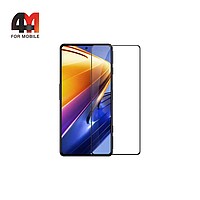 Стекло Xiaomi Poco X2/X3/X3 Pro/F2 Pro/F3/F3 Pro/F4 ПП, глянец, черный