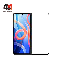 Стекло Xiaomi Redmi Note 10 Pro/Pro Max/Redmi Note 11 5G/ Poco M4 Pro 5G/Poco X4 Pro 5G 5D, глянец, черный