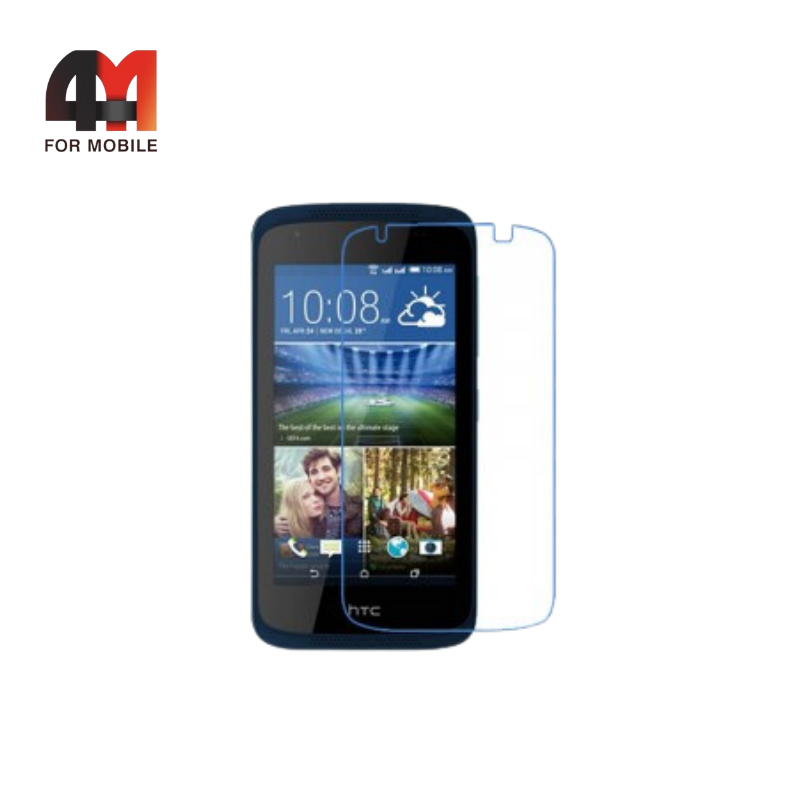 Стекло HTC Desire 326/526 простое, глянец, прозрачный - фото 1 - id-p226355257