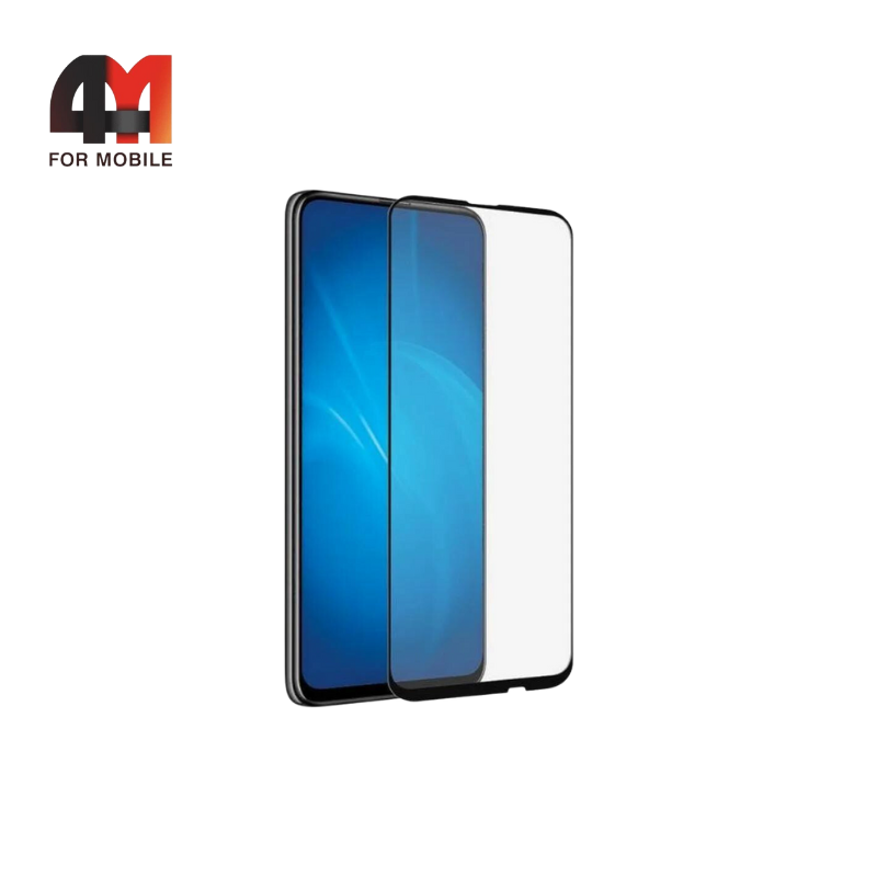 Стекло Huawei P Smart Z/Y9 Prime 2019/Honor 9X/Y9s гибкое, глянец, черный - фото 1 - id-p226354869