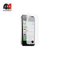 Стекло Iphone 4/4S, простое, матовый, прозрачный