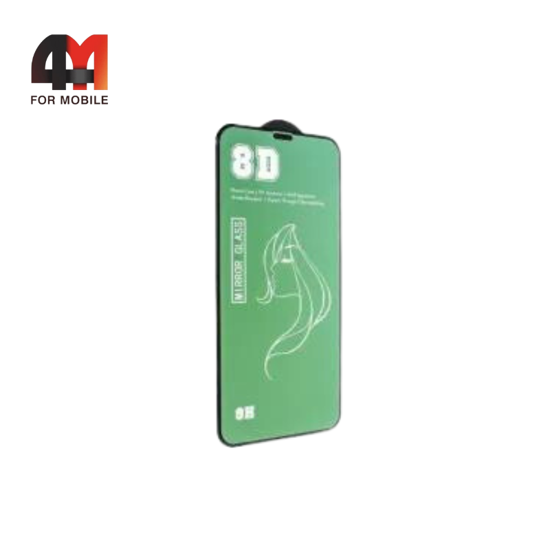 Стекло Iphone Xs Max/11 Pro Max, 5D, зеркальное, зеленый - фото 1 - id-p226354691