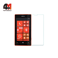 Стекло Nokia Lumia 520/525 простое, глянец, прозрачный