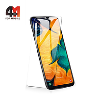 Стекло Samsung A20/A30/A30S/A50/A50S/M21/M31, простое, глянец, прозрачный