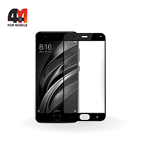 Стекло Xiaomi Mi A1/Mi 5X, 3D, глянец, черный