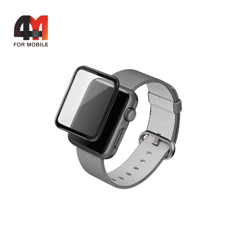 Мембрана Часы Apple Watch 42mm, матовый, черный - фото 1 - id-p226355659