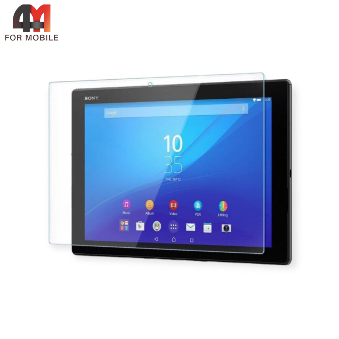 Стекло Планшет Sony Z2 Tablet 10.1" простое, глянец, прозрачный - фото 1 - id-p226354594