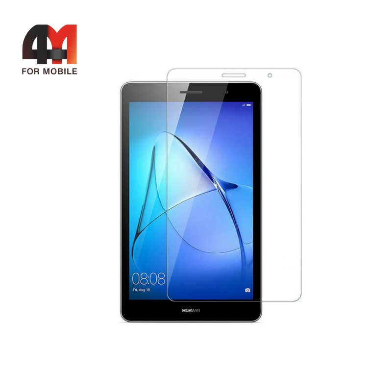 Стекло Планшет Huawei Mediapad T3 8.0" простое, глянец, прозрачный - фото 1 - id-p226355607