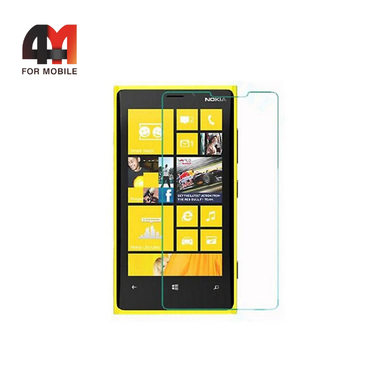 Стекло Nokia Lumia 920 простое, глянец, прозрачный - фото 1 - id-p226354359
