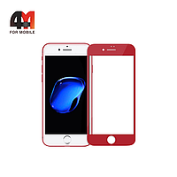 Стекло Iphone 7 Plus/8 Plus, 5D, глянец, красный