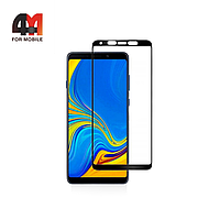 Стекло Samsung A9 2018/A9s/A9 Star Pro, ПП, глянец, черный