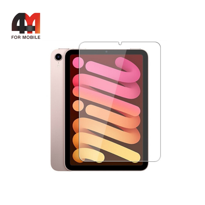 Стекло Планшет Ipad Mini 6 2021 простое, глянец, прозрачный - фото 1 - id-p226354517