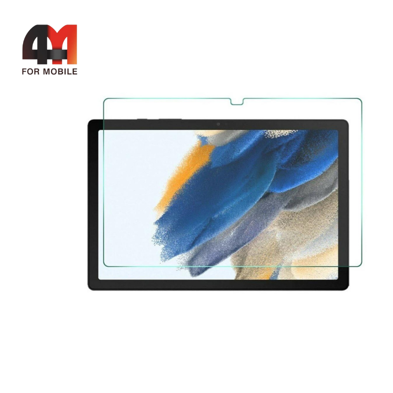 Стекло Планшет Samsung Tab A8/A8 LTE 10.5" 2021/X200/X205 простое, глянец, прозрачный - фото 1 - id-p226354522