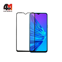 Стекло Realme C25S ПП, глянец, черный