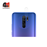 Стекло Камера Xiaomi Redmi 9 ПП, глянец, прозрачный