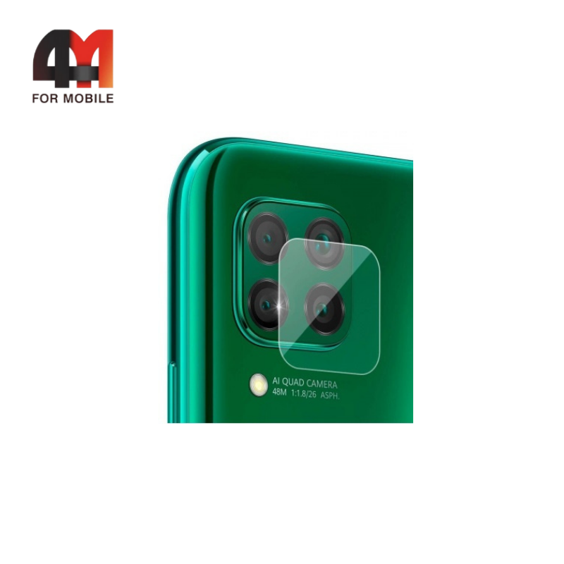 Стекло Камера Huawei P40 Lite ПП, глянец, прозрачный - фото 1 - id-p226354347