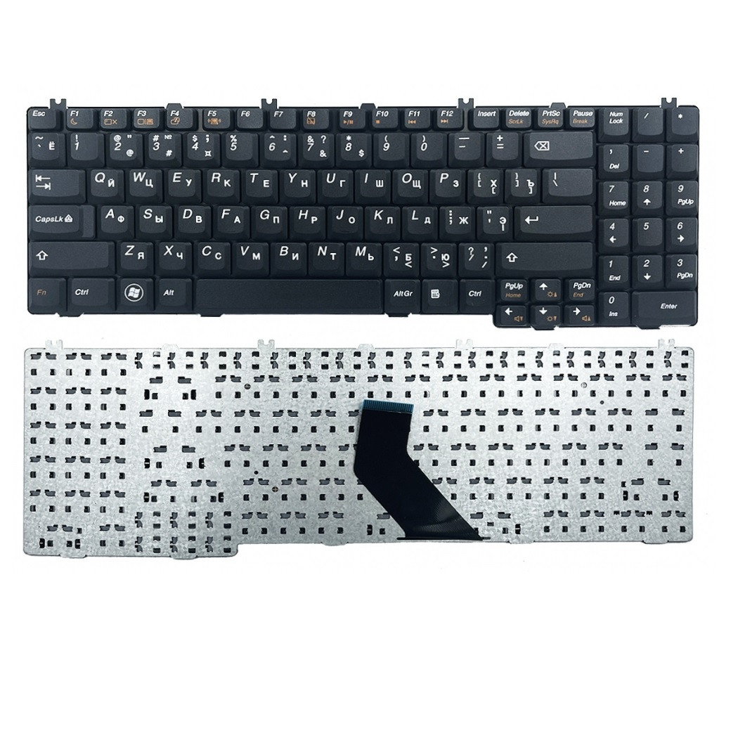 Клавиатура для ноутбука Lenovo G550, G555, B550, B560, V560, черная