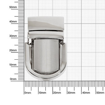 Застежка SX117 (С 022 Z) никель полир выс кач