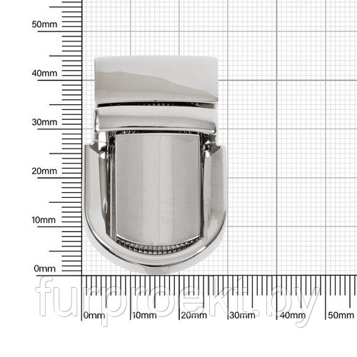 Застежка SX117 (С 022 Z) никель полир выс кач