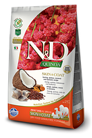 Farmina N&D Quinoa Adult All Breeds Skin & Coat (сельдь, киноа), 7 кг