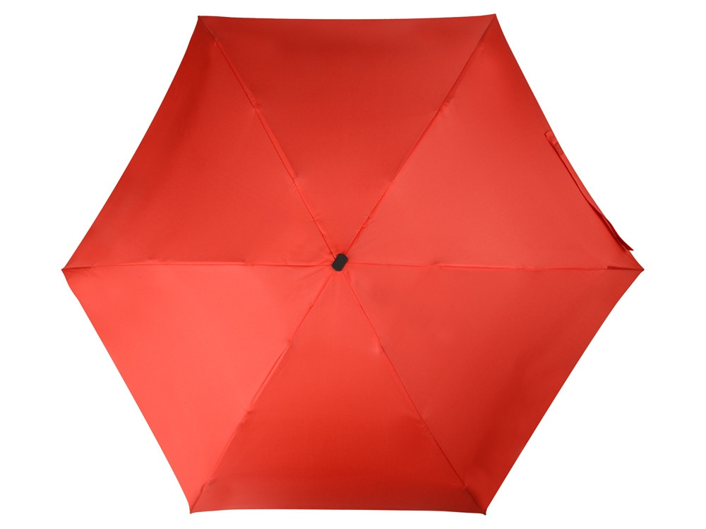 Зонт складной Frisco, механический, 5 сложений, в футляре, красный - фото 4 - id-p226356811