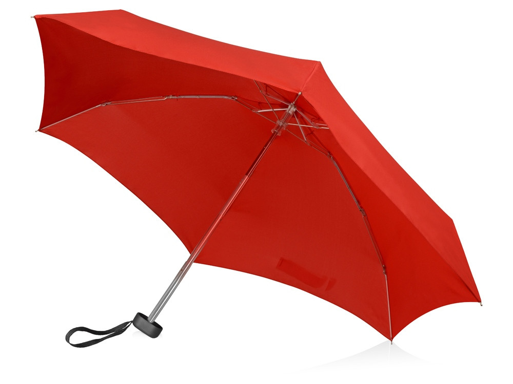 Зонт складной Frisco, механический, 5 сложений, в футляре, красный - фото 6 - id-p226356811