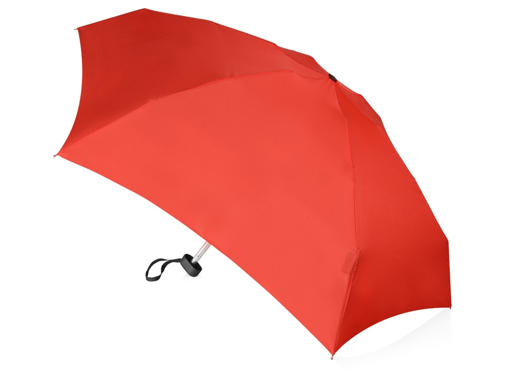 Зонт складной Frisco, механический, 5 сложений, в футляре, красный - фото 7 - id-p226356811