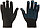 Перчатки трикотажные OfficeClean «Премиум» шестинитиевые, 7 класс, черные, фото 2