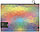 Папка-конверт пластиковая на молнии Berlingo Mozaic А4 335*235 мм, толщина пластика 0,18 мм, с рисунком, фото 2