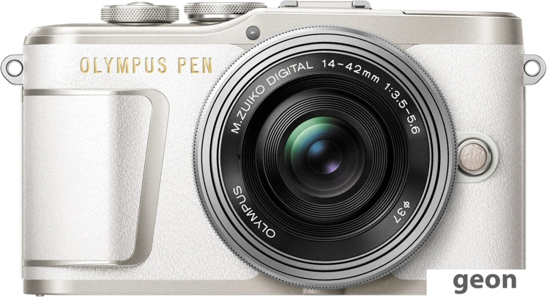 Беззеркальный фотоаппарат Olympus PEN E-PL9 Double Kit 14-42mm EZ + 40-150mm (белый) - фото 1 - id-p226358245