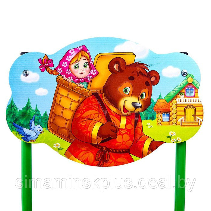 Стул детский «Маша и медведь», регулируемый - фото 2 - id-p226358365