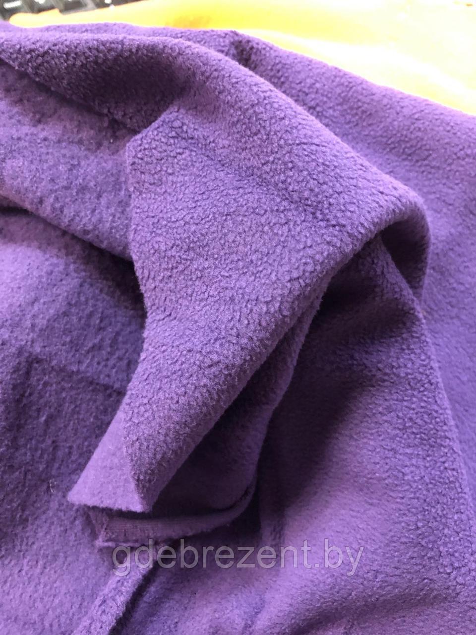 Флис 190 - ФЛИС-М фиолетовый двусторонний - фото 1 - id-p226358574