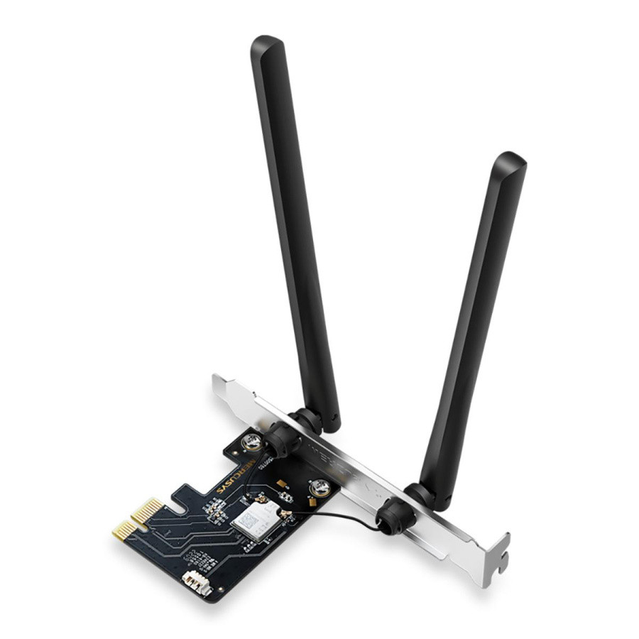 Адаптер Mercusys MA86XE PCI Express с поддержкой Wi-Fi AXE5400 и Bluetooth 5.2 - фото 1 - id-p226358601