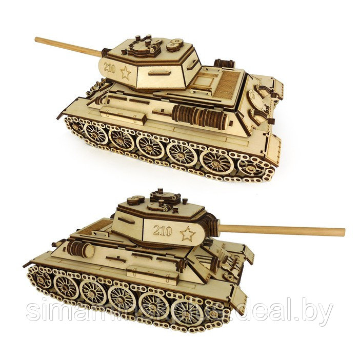 Сборная модель «Танк Т-34» - фото 1 - id-p226358894