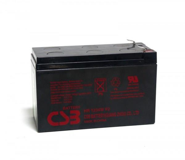 Батарея для ИБП CSB HR1234W F2 12В 9Ач - фото 1 - id-p226358635