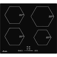 Встраиваемая варочная панель MONSHER MHI 6006 Индукция, 60 см, 4 конфорки, черный цвет