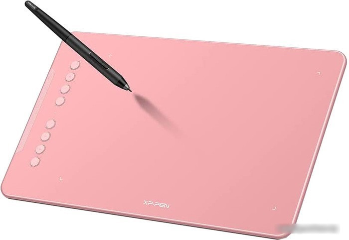 Графический планшет XP-Pen Deco 01 V2 (розовый)