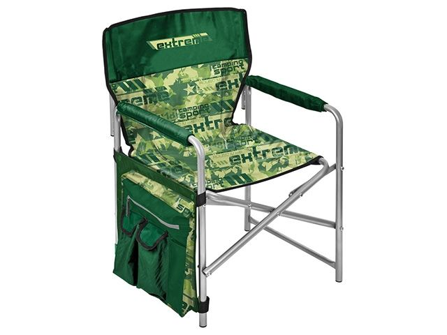 Кресло складное КС2, NIKA (Цвета- экстрим/зеленый, хант/коричневый, джинс/синий, сафари/хаки) - фото 1 - id-p226350633