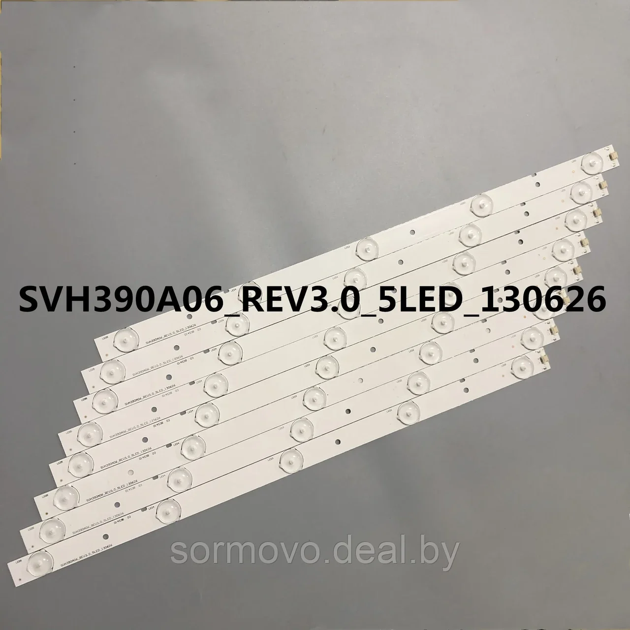 Светодиодная лента SVH390A06, 8 шт./Лот, 5 светодиодов, 400 мм, для Samsung 2013CHI400 3328N1 05 SVH390A06_REV - фото 1 - id-p226362149