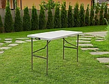 Стол садовый складной пластиковый Angioletto 122 см, фото 8