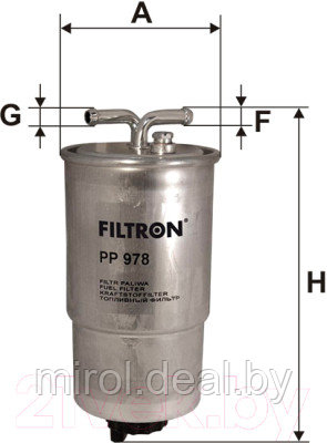 Топливный фильтр Filtron PP978 - фото 1 - id-p226362010