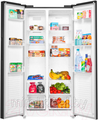 Холодильник с морозильником Maunfeld MFF177NFBE - фото 6 - id-p226365612
