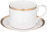 Чашка с блюдцем Lefard Crown / 590-458